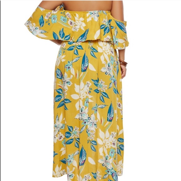 Off the Shoulder Romper Maxi - Picture 2 of 2